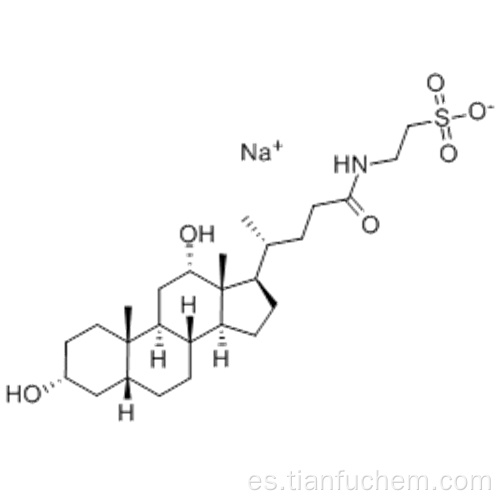 Sal sódica del ácido taurodesoxicólico CAS 1180-95-6